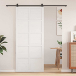 Tvarto durys Balta 90 x 2,5 x 208 cm Pu&scaron;ies medienos masyvas