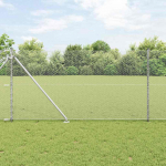 Tvorelės stulpas Sidabro 50 x 1 m (13 mm tinklas) Plienas