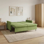 Sofa lova &Scaron;viesiai žalia Audinys