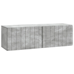 Sieninė TV spintelė Betono pilka 98 x 31 x 30 cm