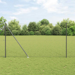 Tvorelės stulpas 52 pcs Pilka 3,2 x 3,2 x 225 cm