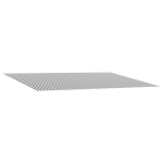Markizės pakaitinis audinys Antracito ir baltos 400 x 200 cm