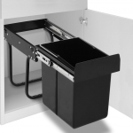 I&scaron;traukiama virtuvės spintelės &scaron;iuk&scaron;liadėžė, 20l, soft-close