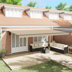 I&scaron;traukiama markizė Smėlio 600 &times;350 cm audinys