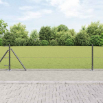 Tvorelės stulpas Pilka 10 x 0,6 m (13 mm tinklelis)