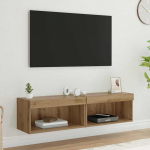TV spintelių komplektas Amatininkų ąžuolas Apdirbta mediena