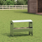 Gyvulių pa&scaron;arų lova Sidabro 79 x 35 x 62 cm Cinkuota plienas