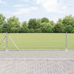 Tvorelės stulpas Sidabro 10 x 0,6 m (13 mm tinklelis) Plienas