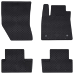 Automobilių kilimėlis 4 pcs Juoda tinka Renault MEGANE IV TPE