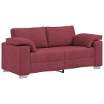 Dvivietė sofa Vyno raudona 180 cm audinys