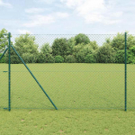 Tvorelės stulpas Žalia 10 x 1,6 m (40 x 40 mm tinklas)