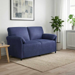 Dvita&scaron;kė sofa Policijos mėlyna 158 x 83 x 95 cm Aksomas
