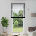 Venecijos žaliuzės Reguliuojamas Juoda 213 x 100 cm PVC