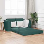 Sofa lova 60cm Tamsiai žalia audinys