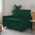 Sofa Tamsiai žalia 126 x 81 x 87,5 cm