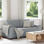 Dvivietė sofa, &scaron;viesiai pilka, 180x77x82 cm, audinys