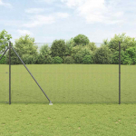 Tvorelės stulpas Pilka 10 x 1,6 m (12 x 12 mm tinklas)