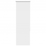Naktinis roletas baltos spalvos 60x150 cm audinio plotis 55,7cm