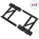 Lovos kėlimo mechanizmas 12 pcs Juoda 340 x 95 x 40 mm Geležis