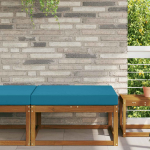 Lauko sofa pagalvėlė Karali&scaron;ka mėlyna 80 x 80 x 8 cm