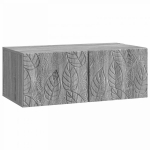 Sieninė TV spintelė 59,5 x 41 x 30 cm Pilka Sonoma