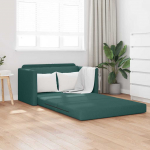 Sofa lova 110cm Tamsiai žalia audinys