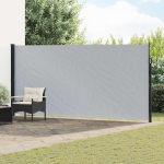 I&scaron;traukiama &scaron;oninė užuolaida Pilka 500 x 180 cm Poliesteris