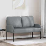 Sofos su pagalve 110cm &Scaron;viesiai pilka fanera