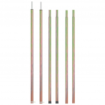 Teleskopiniai palapinės strypai, 2vnt., 170-255cm, plienas