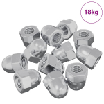 Rie&scaron;utas 9574 pcs Sidabro M6 x 10 mm Geležis