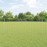 Tvora su stulpais Sidabro 1 x 25 m Plienas