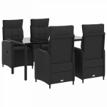 Sofa Stalo Rinkinys su pagalve su pagalve 5 pcs