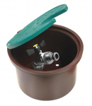 Dėžutė laistymo žarnai su ventiliu Color Tap ART,260