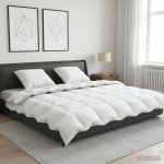 90% žąsies pūkų antklodės komplektas FULDA 3 pcs 240 x 260 cm