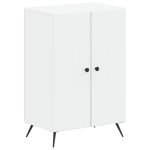 Batu skrynia BREDA 59,5 x 39,5 x 90 cm Apdirbta mediena Balta