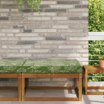 Lauko sofa pagalvėlė Lapų dizainas 80 x 80 x 8 cm Poliesteris