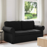 Sofa Juoda 215 x 82 x 80 cm audinys