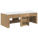 Vaikų Auk&scaron;tas Lova 2 pcs Artisano ąžuolo 193 x 96,1 x 68,5 cm