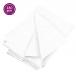 Tentas, baltos spalvos, 3x6m, 180g/m&sup2;, HDPE