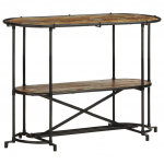 Konsolinis staliukas, 110x42x76cm, perdirbtos medienos masyvas