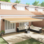 Elektrinė i&scaron;traukiama pavėsinė Įvairiaspalvis 600 &times; 350 cm