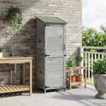 Sodo Sandėlys Pilka 59,5 x 56 x 176,5 cm Apdirbta mediena
