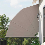 Balkono privatumo ekranas Taupe 210 x 210 cm Poliesteris