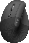 Kompiuterio pelė Logitech Lift Left, grafito