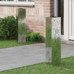 Saulės LED &scaron;aligatvio &scaron;viesa 2 pcs Rūdijanti Cinkuotas