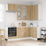 Virtuvės vienetas LYON 8 pcs Sonoma ąžuolas Apdirbta mediena