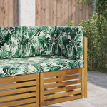 Lauko sofa pagalvėlė 3 pcs Lapų ra&scaron;tas Poliesteris