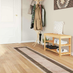 Kilimėlis MARSA Juodas 50 x 300 cm Poliesteris ir PVC