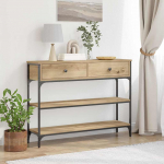 Konsolinis stalas Amatininkų ąžuolas 72.5 x 25 x 75 cm