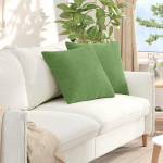 Sofa Pagalvės 2 pcs &Scaron;viesiai žalia 50 x 50 cm